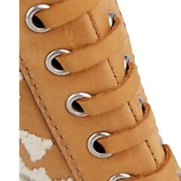 Rebecca Minkoff Moto Drawstring Leather Crossbody Bag Brown Suede Leather - Picture 10 of 10